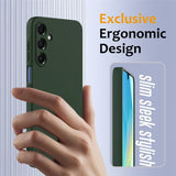 Samsung Galaxy A16 Cover med Rem Silikone MagSafe Mørkegrøn