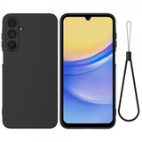 Samsung Galaxy A16 Cover med Rem Silikone Sort