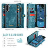 CaseMe Samsung Galaxy A17 Cover 008 Series Aftageligt Cover Blå