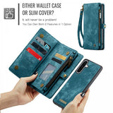 CaseMe Samsung Galaxy A17 Cover 008 Series Aftageligt Cover Blå