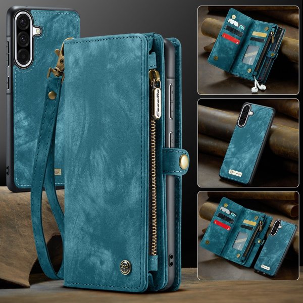 CaseMe Samsung Galaxy A17 Cover 008 Series Aftageligt Cover Blå