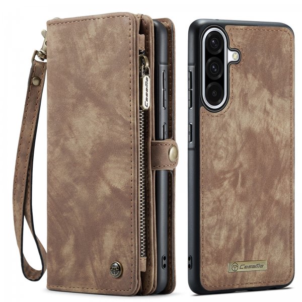 CaseMe Samsung Galaxy A17 Cover 008 Series Aftageligt Cover Brun