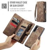 CaseMe Samsung Galaxy A17 Cover 008 Series Aftageligt Cover Brun