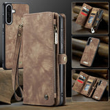 CaseMe Samsung Galaxy A17 Cover 008 Series Aftageligt Cover Brun