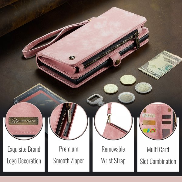 CaseMe Samsung Galaxy A17 Cover 008 Series Aftageligt Cover Rosaguld