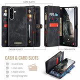 CaseMe Samsung Galaxy A17 Cover 008 Series Aftageligt Cover Sort
