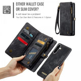 CaseMe Samsung Galaxy A17 Cover 008 Series Aftageligt Cover Sort