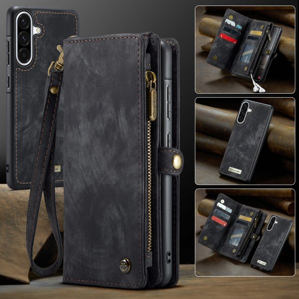 CaseMe Samsung Galaxy A17 Cover 008 Series Aftageligt Cover Sort
