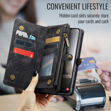 CaseMe Samsung Galaxy A17 Cover 008 Series Aftageligt Cover Sort