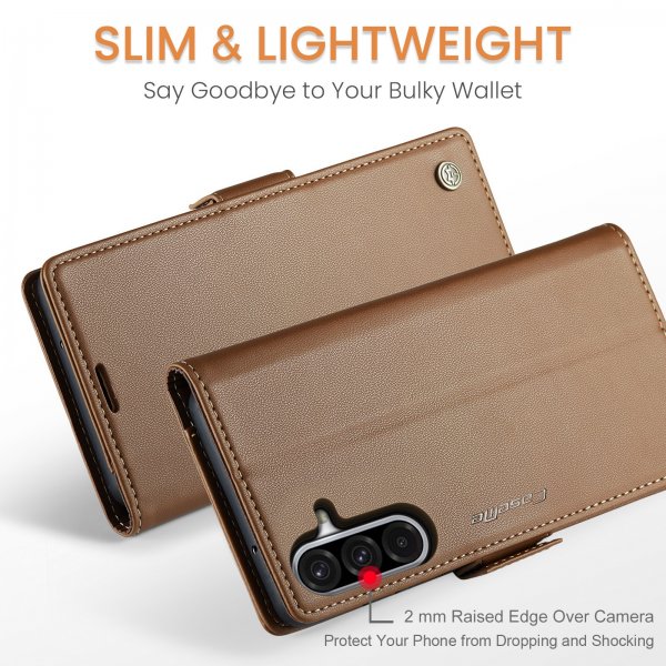CaseMe Samsung Galaxy A17 Cover 023 Serie Brun