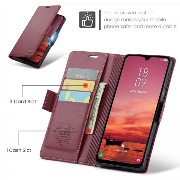CaseMe Samsung Galaxy A17 Cover 023 Series Rød