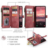 CaseMe Samsung Galaxy A17 Cover C30 Series Rød