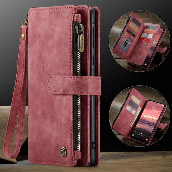 CaseMe Samsung Galaxy A17 Cover C30 Series Rød