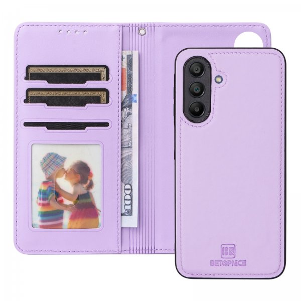 Betopnice Samsung Galaxy A17 Cover med Aftageligt Cover 005 Lilla