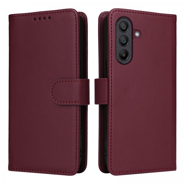 Bagsidecover Samsung Galaxy A17 Etui med Aftageligt Cover 005 Rød