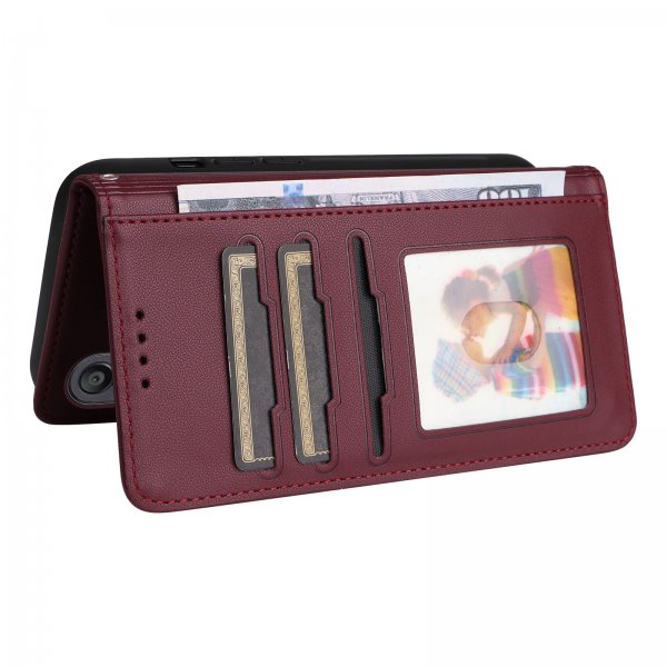 Bagsidecover Samsung Galaxy A17 Etui med Aftageligt Cover 005 Rød