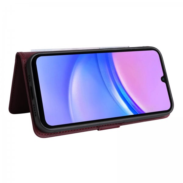 Bagsidecover Samsung Galaxy A17 Etui med Aftageligt Cover 005 Rød