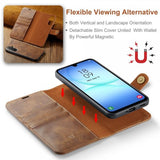 Dg.Ming Samsung Galaxy A17 Cover med Aftageligt Cover Brun