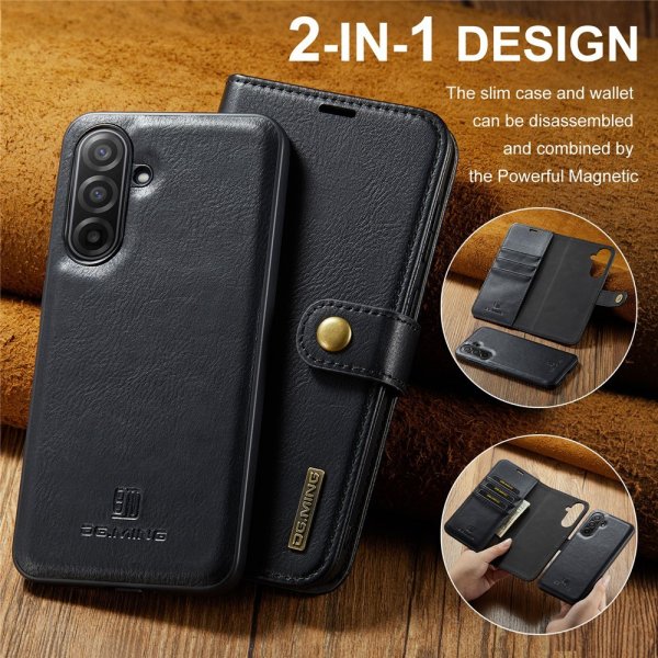 Dg.Ming Samsung Galaxy A17 Cover med Aftageligt Cover Sort