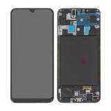 Samsung Galaxy A20 (SM-A205F) Skærm med LCD Display OEM - Sort