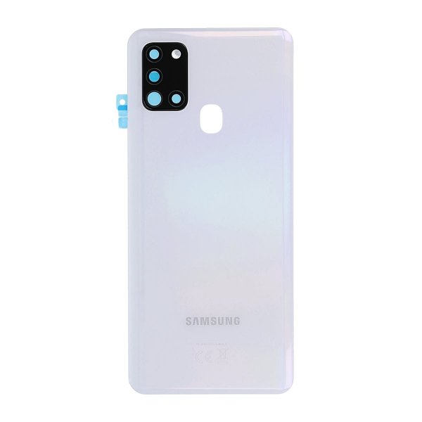 Samsung Galaxy A21s (SM-A217F) Bagcover Original - Hvid