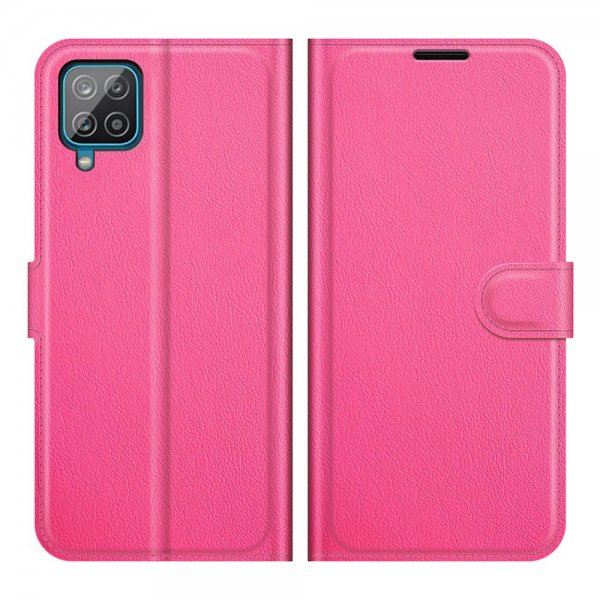 Samsung Galaxy A22 4G Cover Litchi Magenta