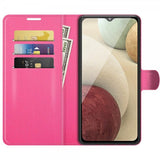 Samsung Galaxy A22 4G Cover Litchi Magenta