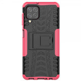 Samsung Galaxy A22 4G Cover Dækmønster Stativfunktion Rosa