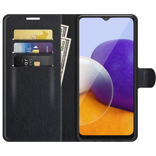 Samsung Galaxy A22 5G Cover Litchi Sort