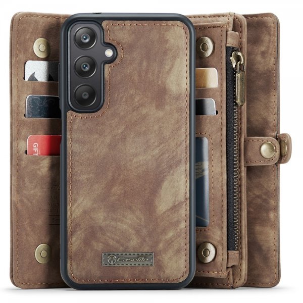 CaseMe Samsung Galaxy A25 Cover 008 Series Aftageligt Etui Brun