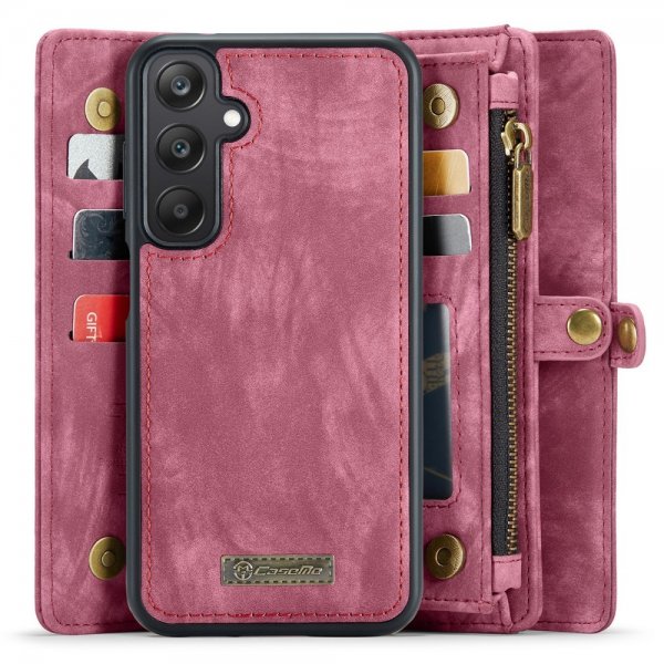 CaseMe Samsung Galaxy A25 Cover 008 Series Aftageligt Cover Rød