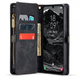 CaseMe Samsung Galaxy A25 Cover 008 Series Aftagelig Skal Sort