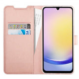 Vivanco Samsung Galaxy A25 Cover Classic Wallet Rosaguld