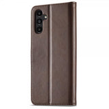 Lc.Imeeke Samsung Galaxy A25 Etui med Kortlomme Standerfunktion Mørkebrun