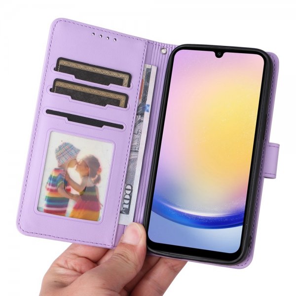 Betopnice Samsung Galaxy A25 Cover med Aftageligt Cover 005 Lilla