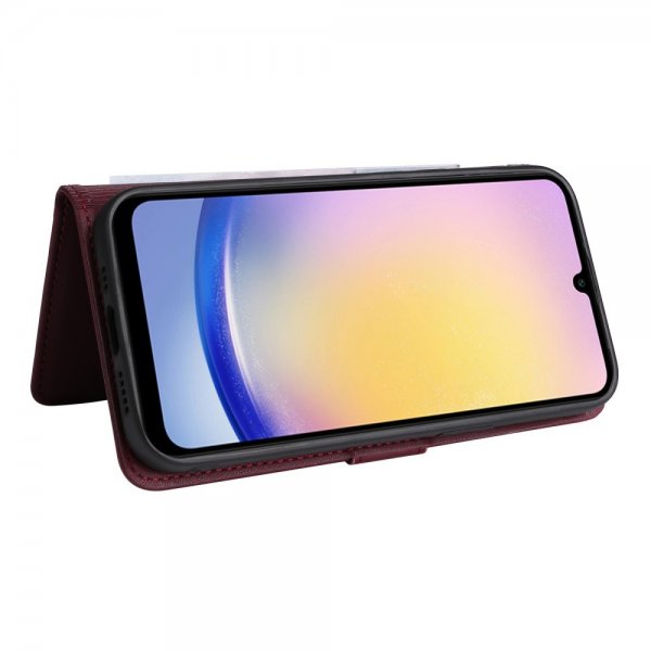 Betopnice Samsung Galaxy A25 Cover med Aftageligt Cover 005 Rød