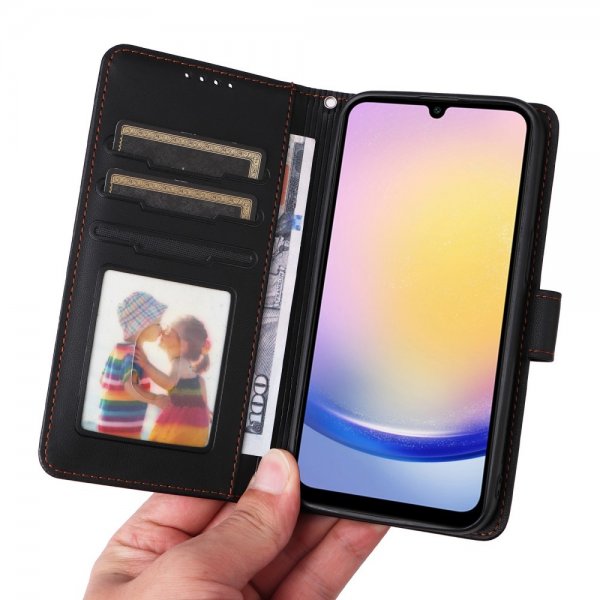 Betopnice Samsung Galaxy A25 Cover med Aftageligt Cover 005 Sort