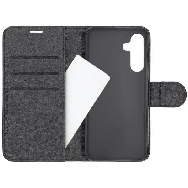Samsung Galaxy A25 Cover med Stativ Sort