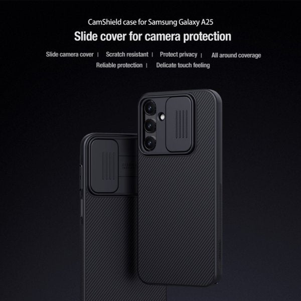 Nillkin Samsung Galaxy A25 Cover CamShield Sort