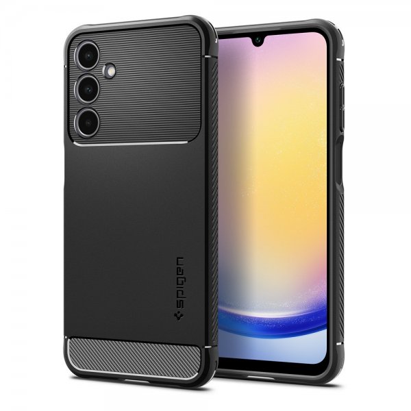 Spigen Samsung Galaxy A25 Cover Rugged Armor Mat Sort