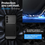 Spigen Samsung Galaxy A25 Cover Rugged Armor Mat Sort