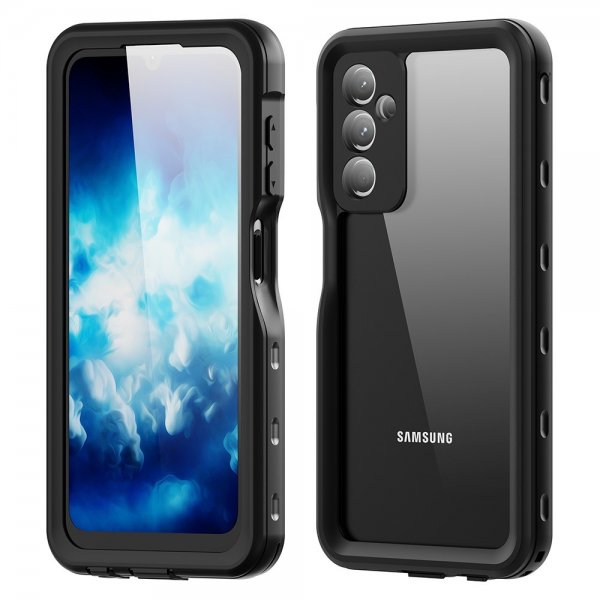 Redpepper Samsung Galaxy A25 Cover Vandtæt IP68 Sort