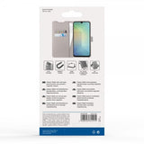 Vivanco Samsung Galaxy A26 Classic Wallet Cover Greige