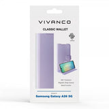 Vivanco Samsung Galaxy A26 Etui Classic Wallet Lavendel