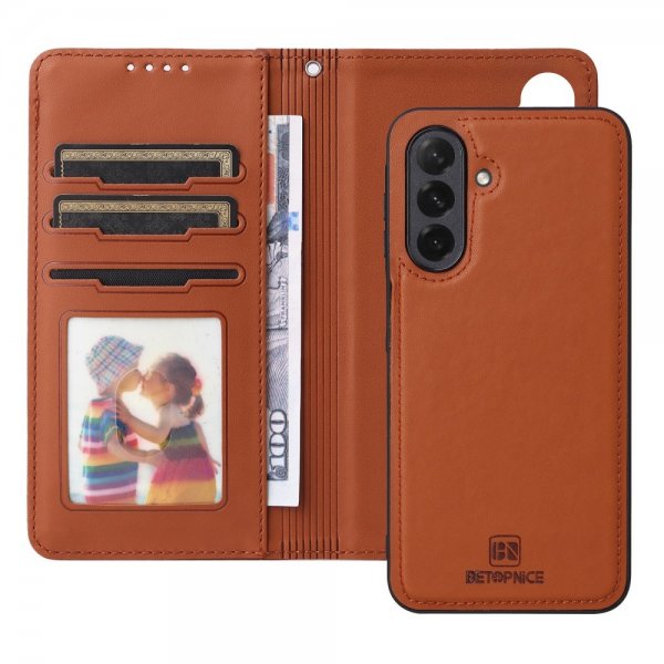 Betopnice Samsung Galaxy A26 Etui med Aftageligt Cover 005 Brun
