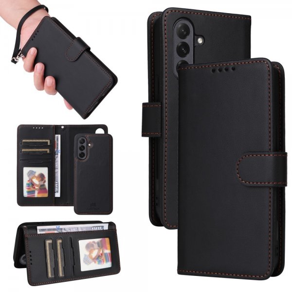 Betopnice Samsung Galaxy A26 Etui med Aftageligt Cover 005 Sort