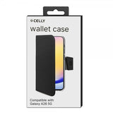 Celly Samsung Galaxy A26 Etui Wally Wallet Case Sort