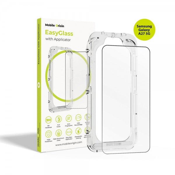 Mobile Origin Samsung Galaxy A27 Skærmbeskyttelse EasyGlass Applicator