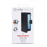 Celly Samsung Galaxy A3 2017 Cover Wally Wallet Case Sort