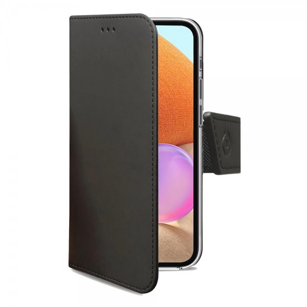 Celly Samsung Galaxy A32 4G Etui Wally Wallet Case Sort